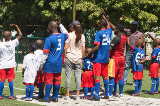 Team Soccer Dedication Haiti Zanmi Beni